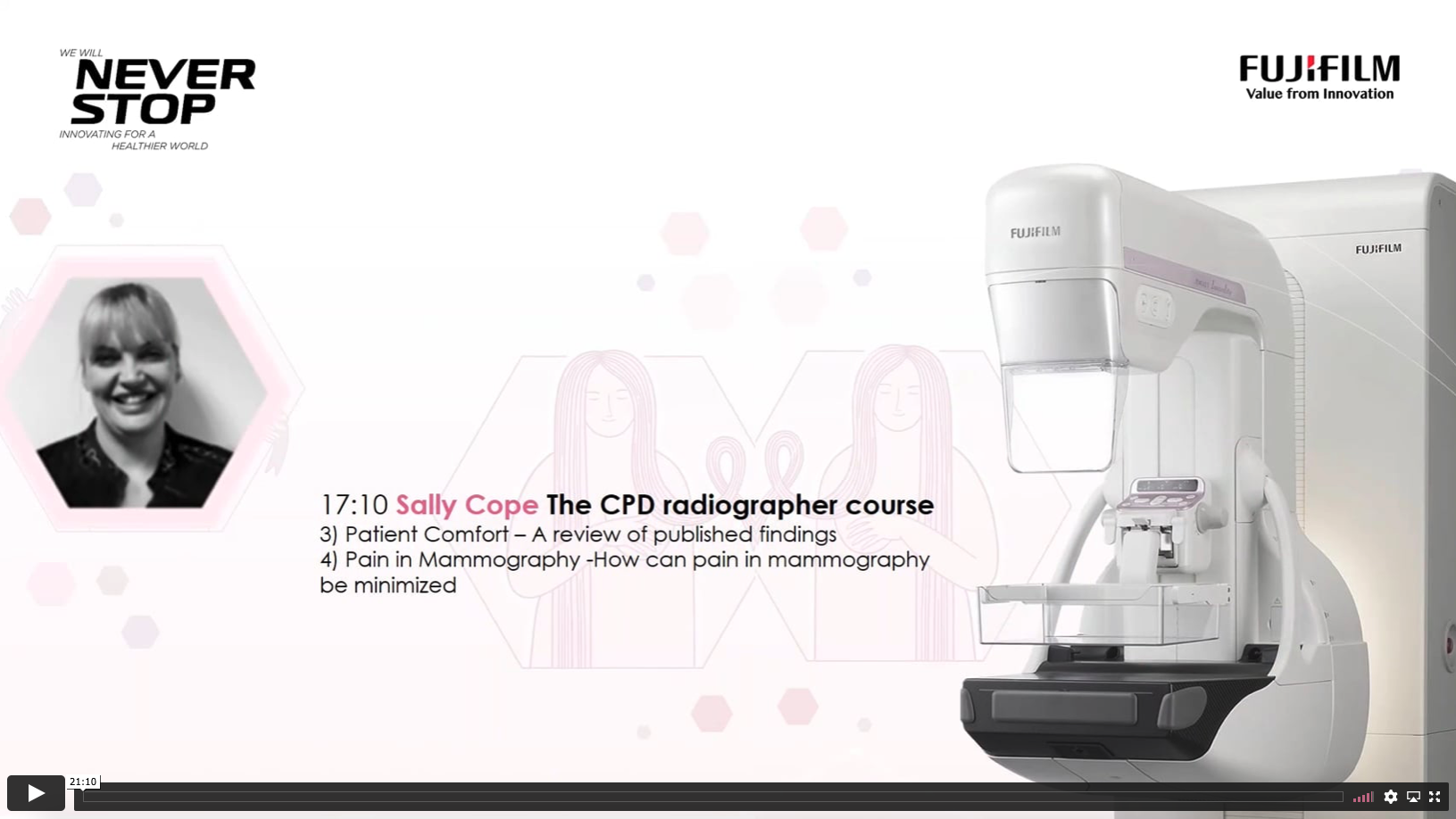 The CPD radiographer course – Sally Cope