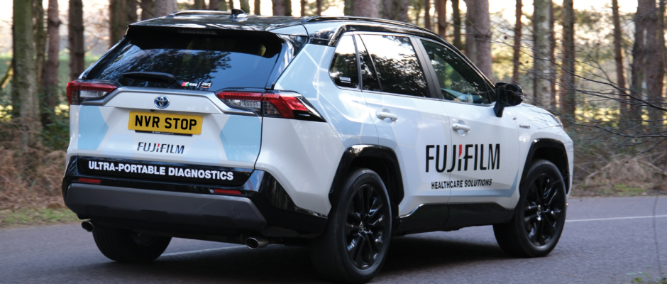 Fujifilm's Ultra-Portable Diagnostics Car